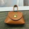 Retro Leather Change Bag, Neck Necklace, Women'S Small And Long Sweater Chain, Earphone Protective Cover, Can Be Stored Crossways.