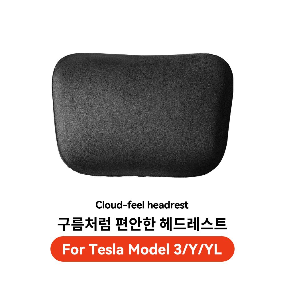 YZ for Tesla Designed Headrest Pillow Model YL 3 Y Neck Pillow Waist Soft Car Neck Lumbar Support Pillow Cushion Interior Acce