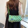 All-match One-shoulder Diagonal Wide-shoulder Boston Bag Fashion Pillow Bag