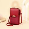Casual Women's Shoulder Bags Small PU Leather Female Crossbody Phone Bag Wallet Ladies Card Holder Coin Purse