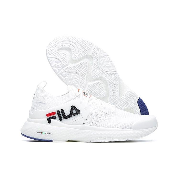 Fila Mind 3 Аэробные Удобные Сетчатые Синтетическая Кожа Низкий Верх Повседневные Кроссовки для Бега Женские кроссовки Ярко-Белые A12W042109FWT