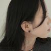 Modernlike 14k Gold Onyx Black Earrings