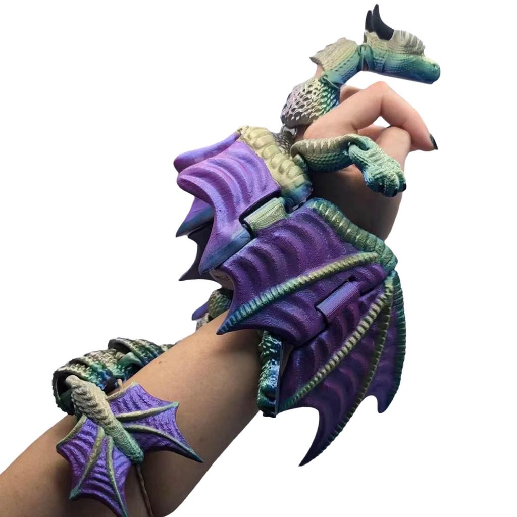 Border  Dragon Finger Puppet Finger Puppet Dragon Joint Movable Toy Model