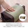 Japanese-made Kibi rush grass pillow, approximately W24 x D11 x H11cm, brown, product number 28943402