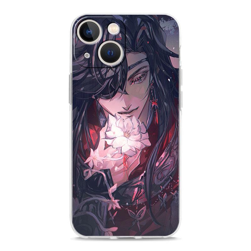 TGCF Heaven Official’s Blessing Luxury Transparent Phone Case For iPhone 15 16 14 13 12 11 Pro Max XS X XR 7 8 Plus Clear Cover