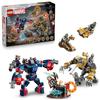 LEGO Marvel Мстители: Тор из Финала игры против. Игрушка Читаури, Подарок на день рождения, Строительные блоки, Мальчики и девочки, Возраст 8, 9 и 10 лет, Ученики начальной школы, Ма