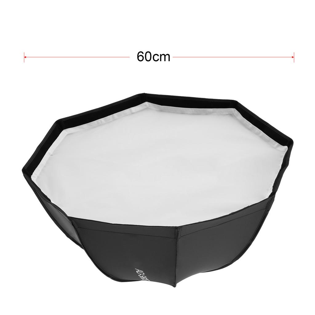 AD-S60S Восьмиугольная студийная софтбокс 60 см/23,6 дюйма Speedlite Speedlight Рассеиватель Крепление Godox с сеткой