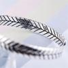 New Snake Grain Creative Braided Bracelets 925 Sterling Silver Jewelry Personality Leaf Exquisite Popular Bangles Sl078
