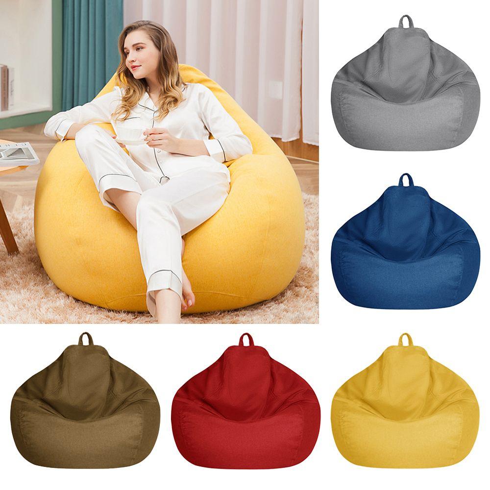 Toys Sofa Couch Cover Home Decor Chair Sofa Cover Large Bean Bag Lazy Lounger Snugly Gamer Chair