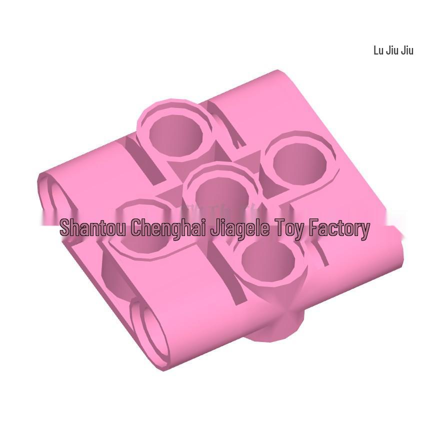 Cross-border MOC 3x3 Hole Arm Pin Connector - 50G Min Order, Compatible with High 39793 Blocks