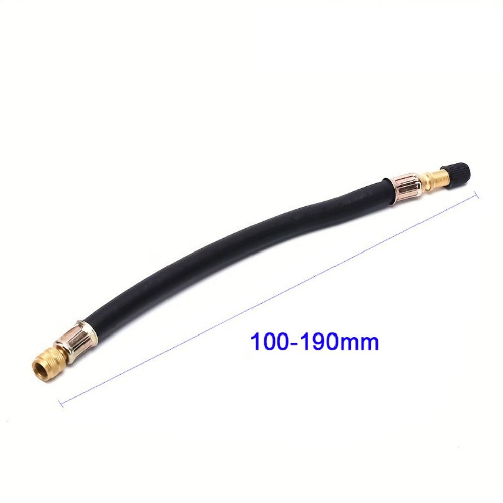 Rubber Tire Valve Extensions Flexible Tire Valve Adapter Inflatable Rubber Hose Tire Inflation