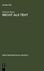 Книга Recht Als Text : 131