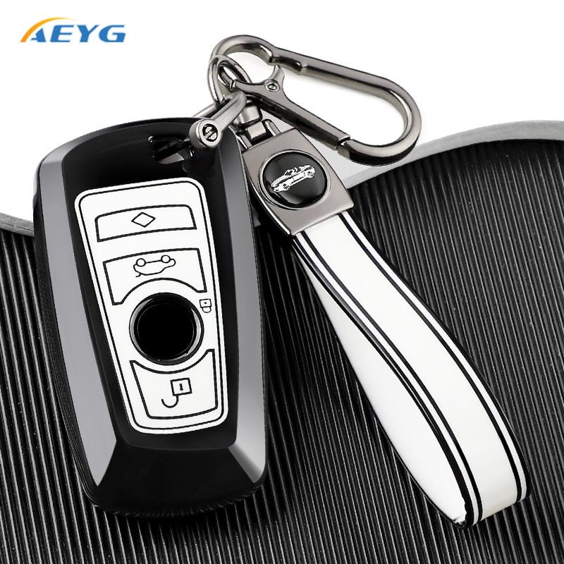 Fashion Tpu Car Key Cover Case Protection Shell Keychain For Bmw 1 3 5 7 Series X1 X3 X4 X5 F10 F15 F16 F20 F30 F18 F25 M3 M4