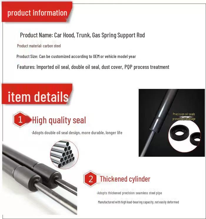 15-24 Toyota Hilux Revo GUN125 Амортизатор крышки багажника