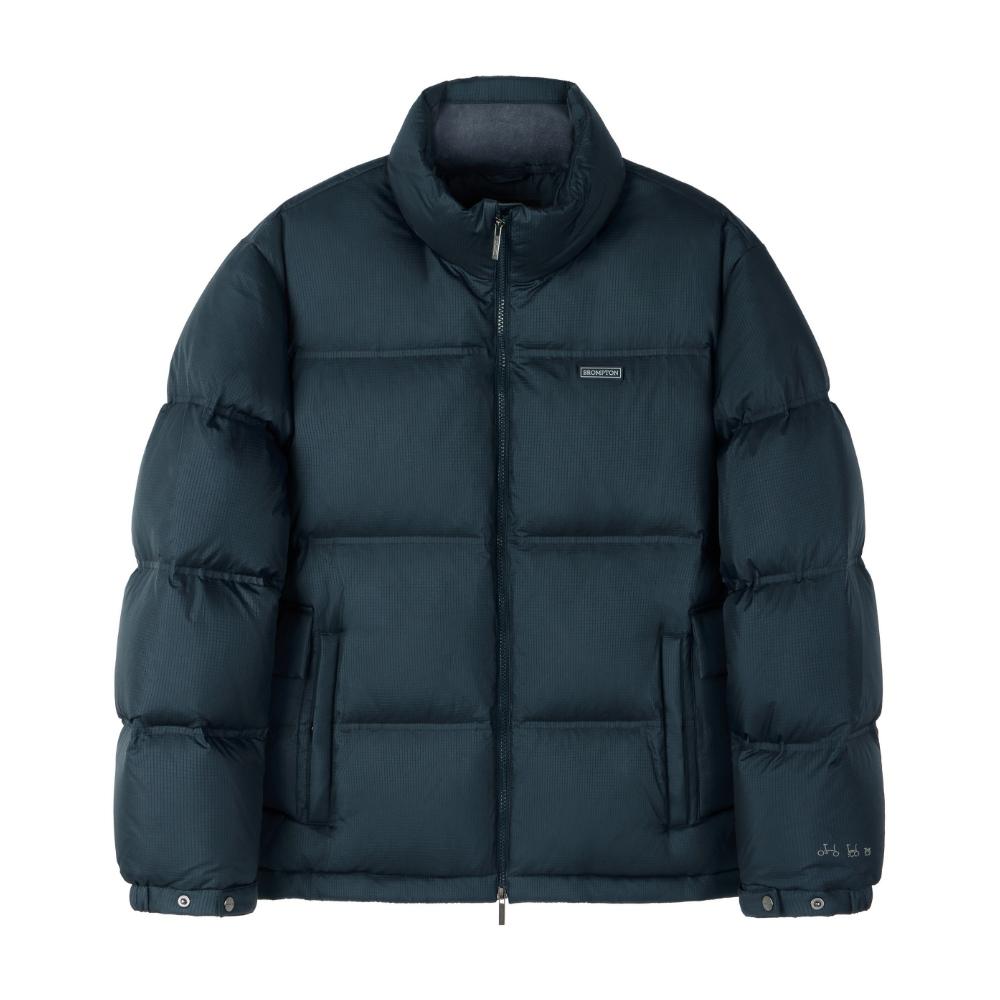 Brompton London Light Shell Heavy Short Down Jumper - T/Blue (P254Udw136)