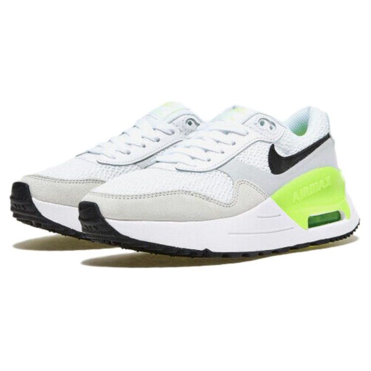 Nike Женские кроссовки Air Max SYSTM Белые Черные Вольтовые Чистый Платиновый DM9538-104