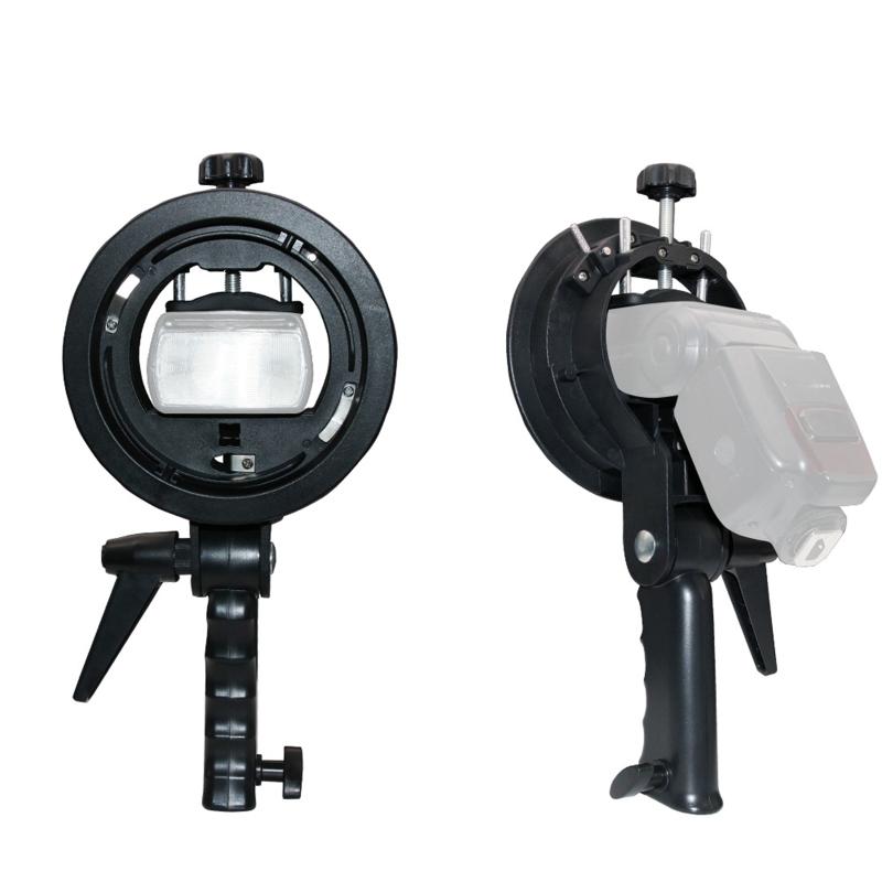 Держатель вспышки типа S, Рукоятка для головки для Speedlite, Софтбокс, Стандартный отражатель, Фотооборудование, Аксессуар для студийной съемки