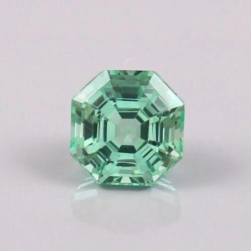 Natural Green Sapphire Loose Gemstone 9.5 ct Ceylon Parti Sapphire Shape September Birthstone Gift