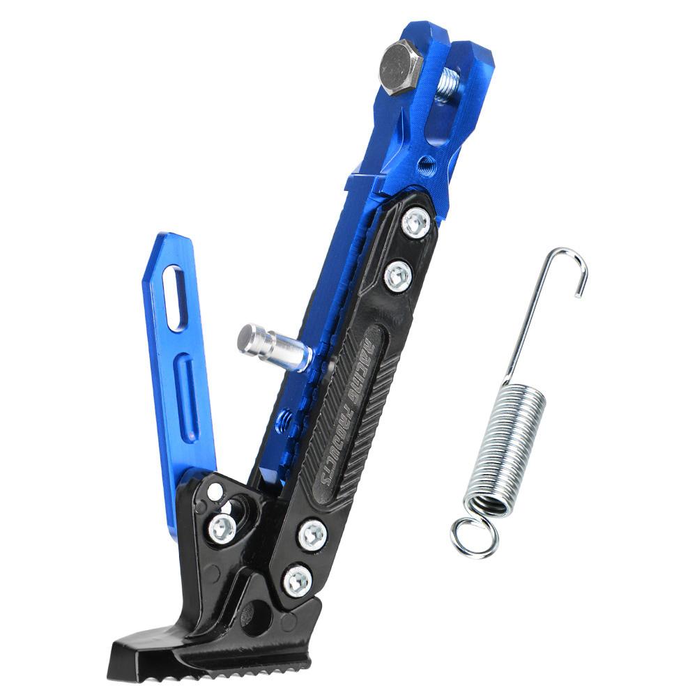 Мотоциклетная ЧПУ регулируемая подножка, боковая подставка для электромотоцикла, парковочный кронштейн, мотоциклетные аксессуары