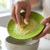Raised Teeth Ceramic Grater Plate Colorful Embossed Manual Garlic Masher  Household Use