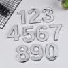 Charm Apartment Home 3.5cm Door Letters Street for Door Family Numeral Plate Hotel 3D Digits Address Number