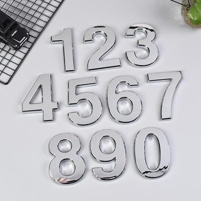 Charm Apartment Home 3.5cm Дверные буквы Улица для двери Семейная цифровая табличка Отель 3D цифры Адрес Номер
