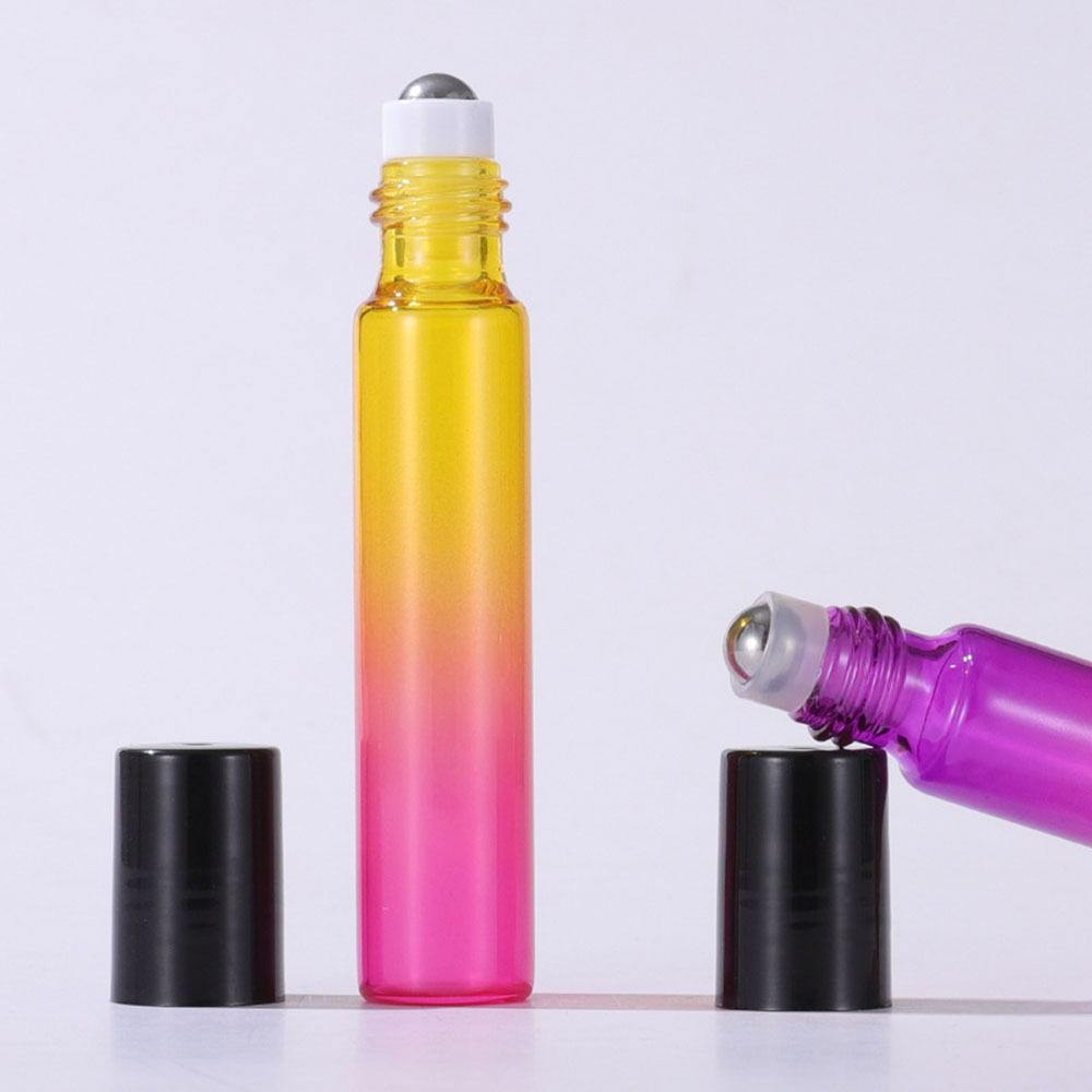 Многоразовая бутылка для жидкого образца, портативная пустая бутылка, стеклянная бутылка для масляного ролика, косметический контейнер