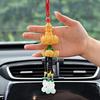 Car Pendant Out Of The Buddha And Into The Safe Chinese Style Resin Car Interior Pendant Pixiu Rearview Mirror Pendant