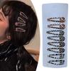 Star Shaped Snap Clips Water Drop Metal Hairpins 8 Pieces Set Animal Print Hair Barrettes For Almost All Hairstyles
