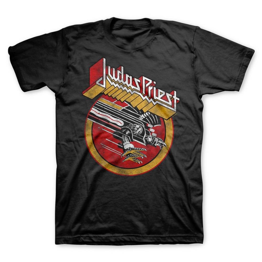 1990 Judas Priest Painkiller Shirt Heavy Metal Band Unisex Graphic T Shirts Women Unisex Vintage Music Cotton Shortsleev