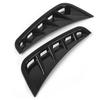 Черный передний бампер Canard Car Spoiler Wing Car Adaptations Replacement для Benz C Class W205 AMG