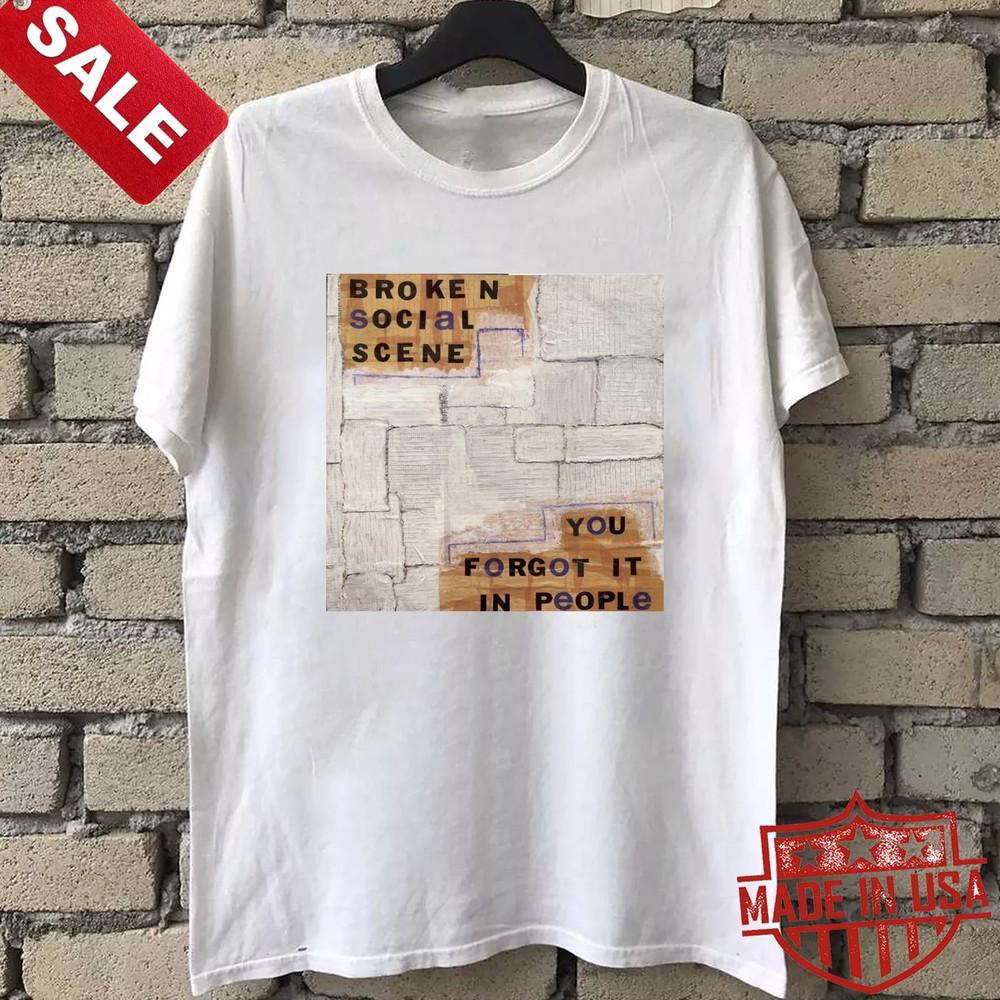 Broken Social Scene Группа You Forgot It In People Полный размер S-5XL SS144 Унисекс Футболка