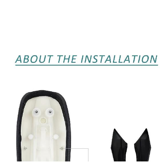 LINGQI Side fender for Second-Generation Longer Rear Fender Fit to Light Bee X and S.
