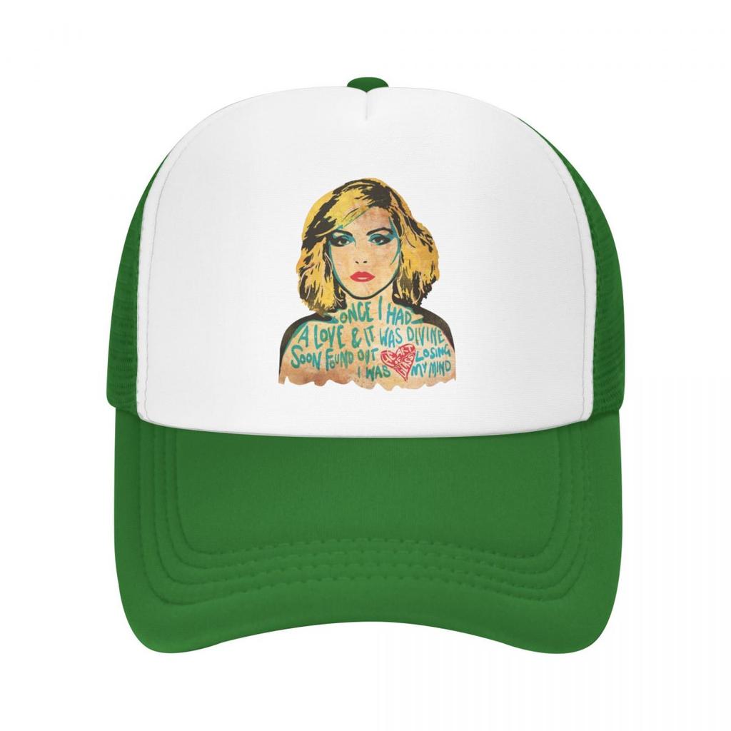 Debbie Harry Fun Baseball Caps Mesh Hats Adjustable Outdoor Unisex Women Caps