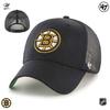 Casquette Ajustable 47 Brand - BRANSON Boston Bruins Noir - Hockey Sur Glace - Adulte - Homme