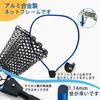 PRO FISHING Extendable Rubber Fishing Net Landing Net for Medium to Large Fish Lightweight Aluminum Body Portable Fishing Net Gasagasa Net Hexagonal
