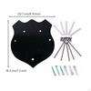 Настенный стеллаж для демонстрации косплей-ножей Держатель на колышках Акриловый держатель определенной формы
