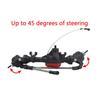 RC Crawler Front Middle Rear Axle Portal Axles With T-Lock Differential For TRAXXAS 1/10 TRX4 TRX6 6WD RC Car 1/10 Upgrade Part