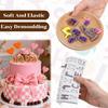 2Pcs Capital Letter Fondant Molds, Alphabet Number 0-9 Chocolate Mold, Silicone Letter Molds for Baking, Cake Decorating, and Birthday Party