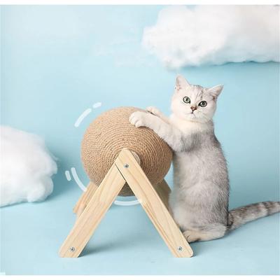 Когтеточка для кошек, игрушка, котенок, веревка из сизаля, шариковая доска, шлифовальные лапки, игрушки, когтеточка для кошек, износостойкая мебель для домашних животных