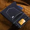 Winter Men 'S Warm Jeans Business Classic Style Black Blue Plus Size Stretch Denim Trousers Male Brand Pants