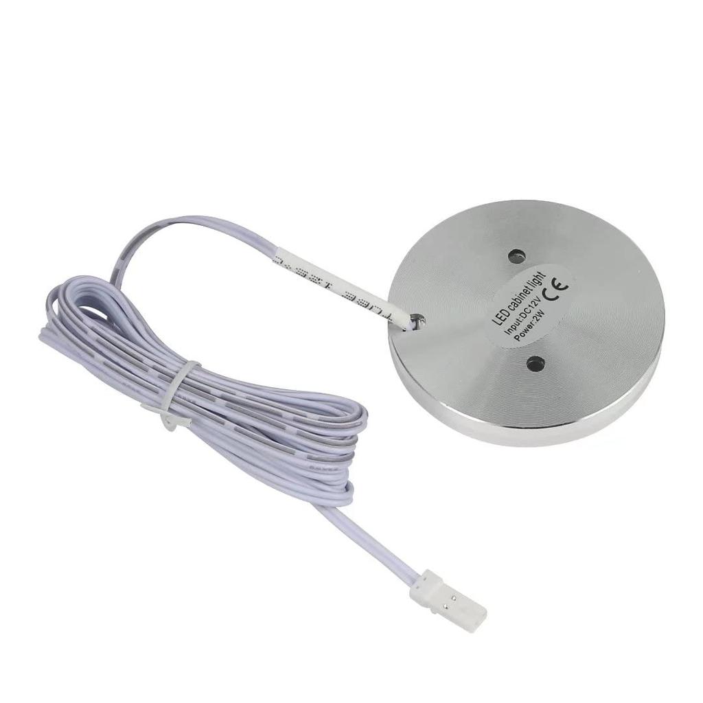 SinLoon LED Cabinet Disc Lighting 12V Linkable LED Disc Встраиваемый или накладной, подходит для нижнего декора, 4 шт., круглый светильник, лампа, установка,