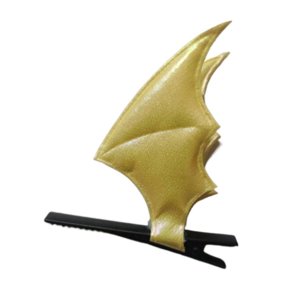 Halloween Party Wear Bat Wing Barrette Cosplay Props Head Decor Theme Devil Hair Clip  Female