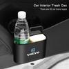 Car Hanging Storage Box ABS Pressing Type Trash Car Accessories For Volvo Xc60 Xc90 V40 V60 S60 V50 V90 S80 C40 XC40 V70 XC70
