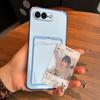 Ударопрочный прозрачный чехол для iPhone 7 Plus/8 Plus с кардхолдером