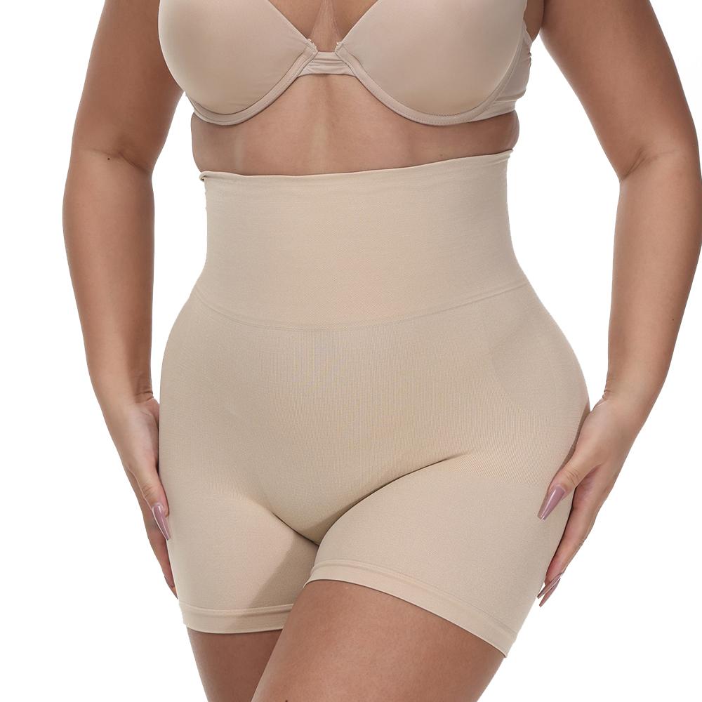 Корректирующее белье для коррекции фигуры с высокой талией и нескользящей полоской на талии для женщин