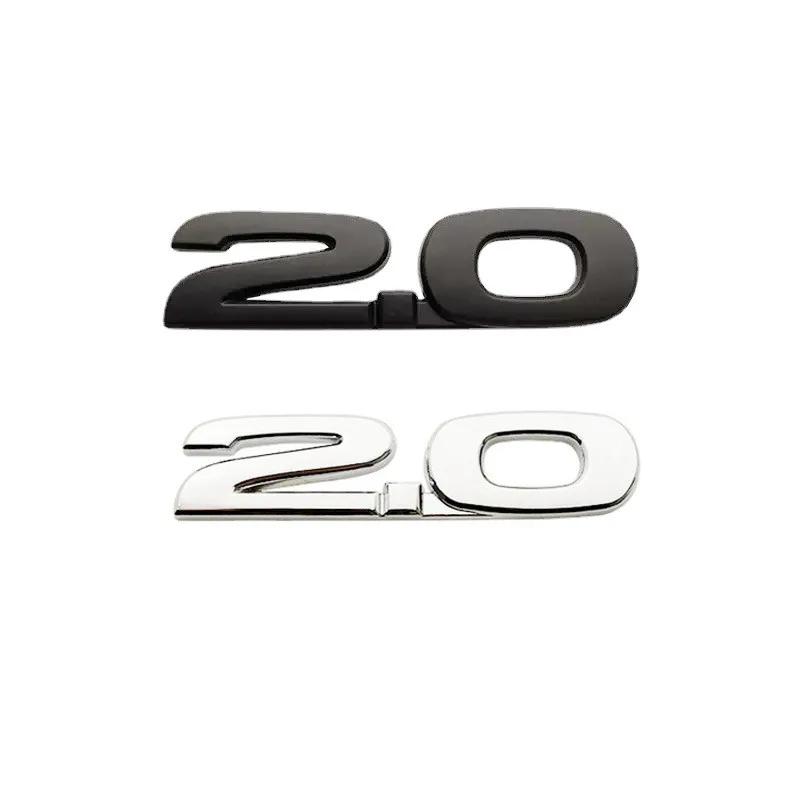 3D Металлические 2.0 2.5 Буквы Логотип Автомобильный Значок на Крыло Багажник Для Mazda 3 GT 5 6 626 Axela CX5 CX7 MX5 2.0 2.5 Наклейка Аксессуары