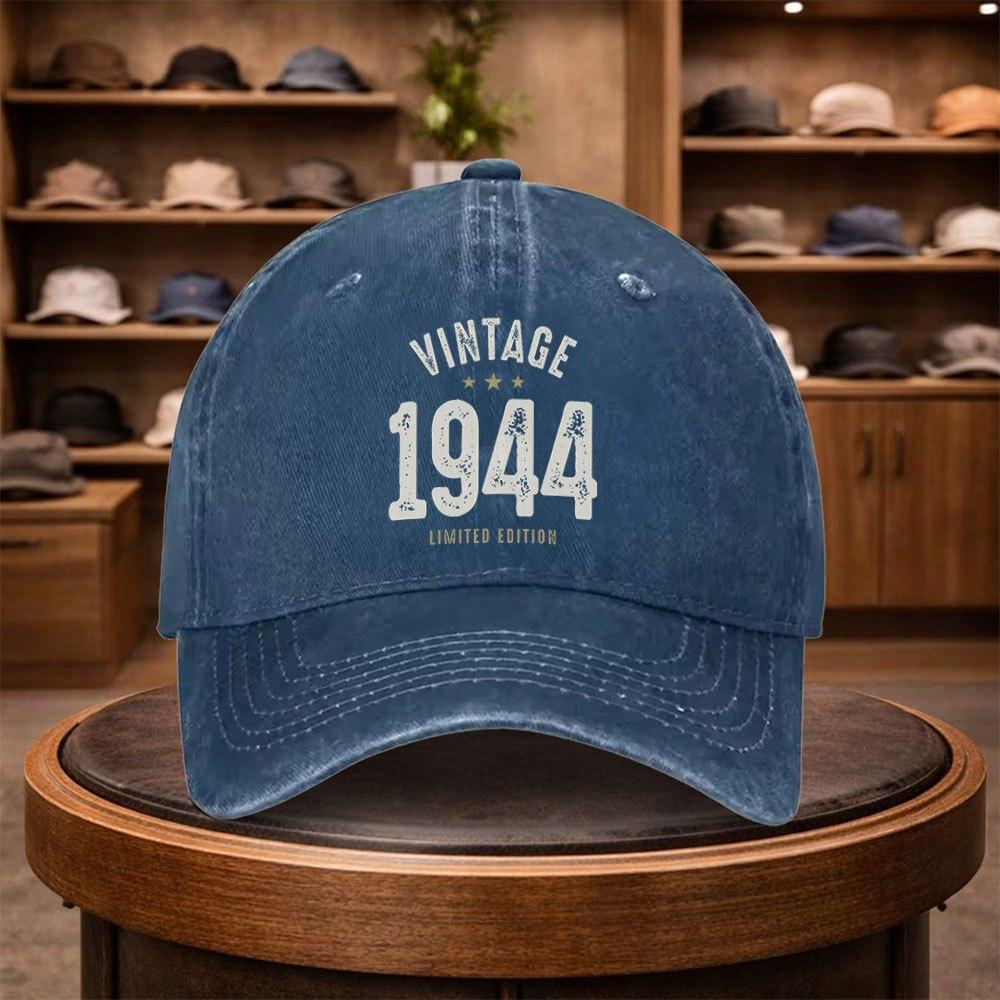 A Vintage  MenS Baseball Cap Adjustable And Stylish for Outdoor Use Featuring an Urban Design This Lightweight And Fashi