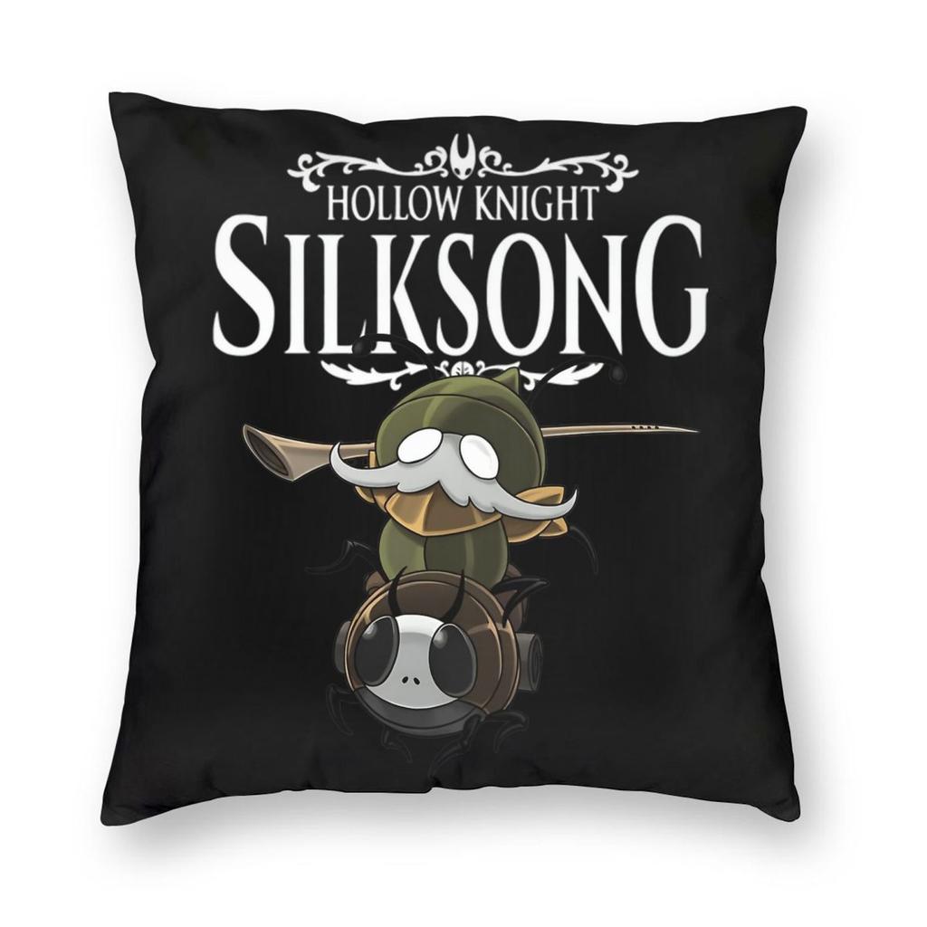 Hollow Knight Silksong Hornet Pillowcase Double-sided Printing Polyester Cushion Cover Decorations Throw Pillow Case Cover Car