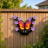 Waterproof Solar Butterfly Wall  Light Solar Powered Garden Decoration Light  Garden